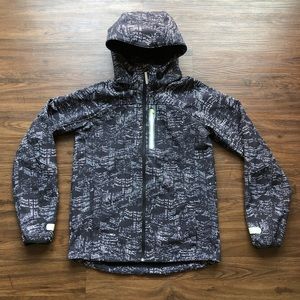 “H&M” sport jacket - size 14 youth - black & white